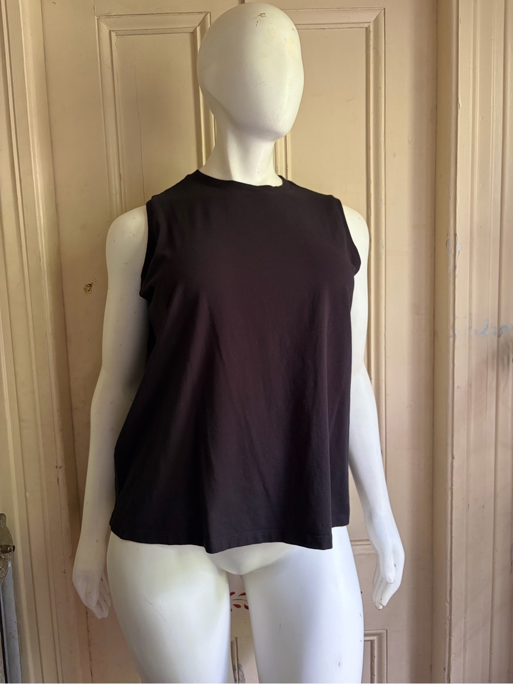 Universal Standard Black Patty Muscle Tank